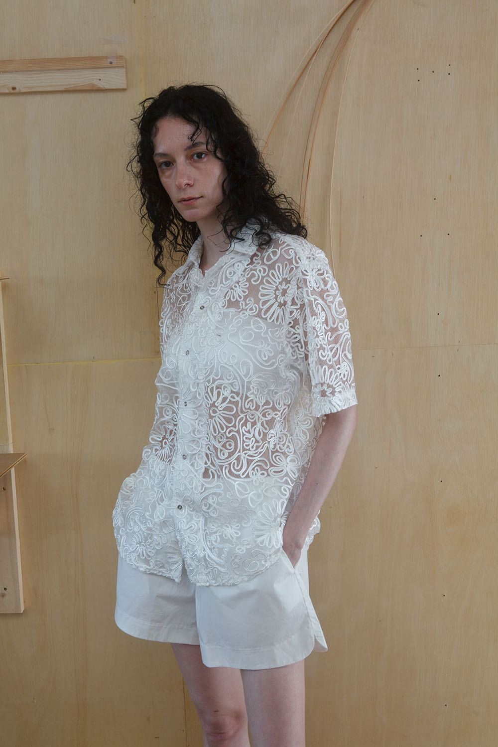 quinoa woven shirts - drawing