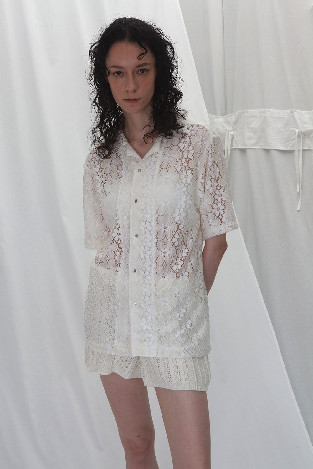 quinoa woven shirts - flower