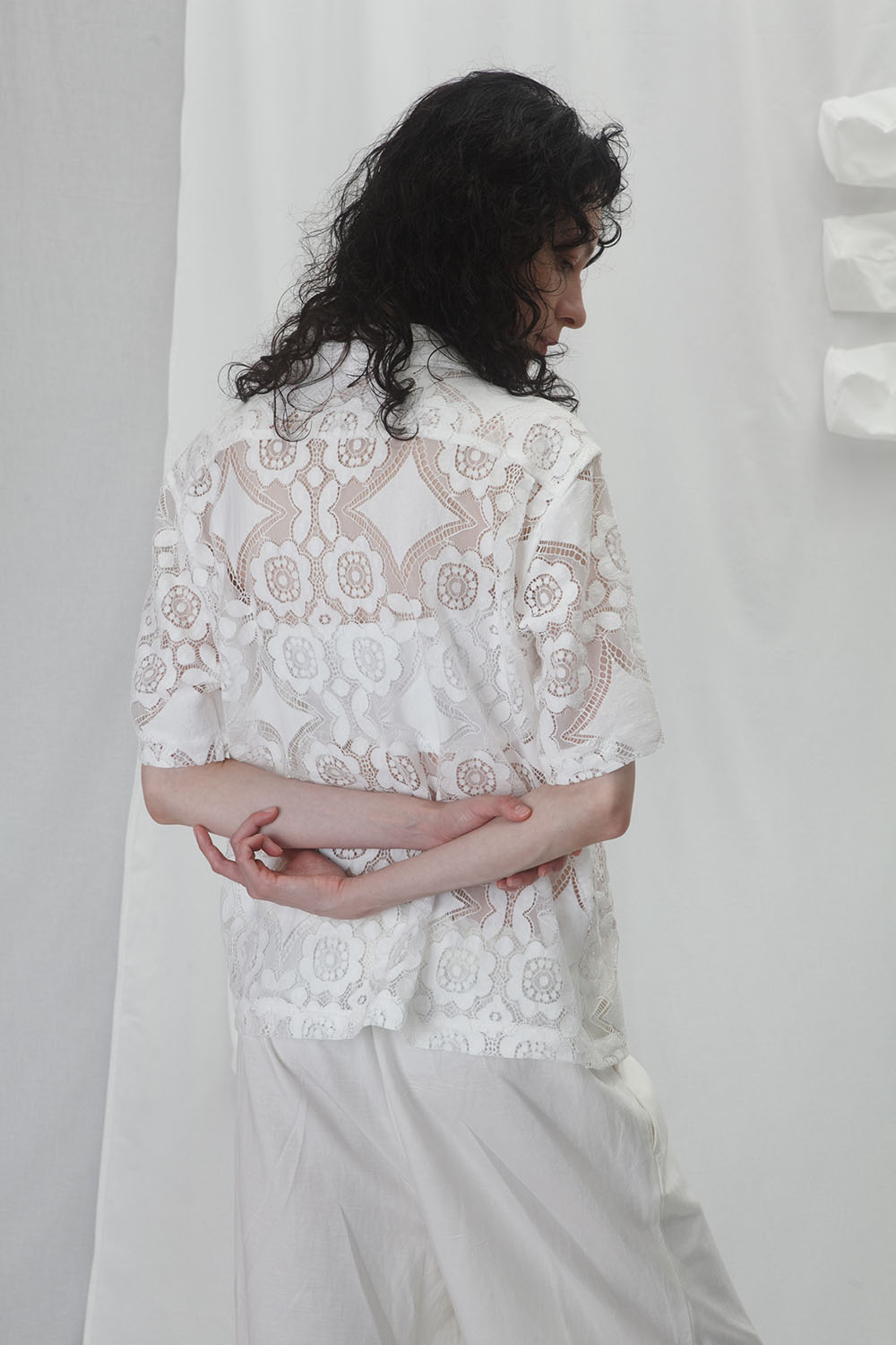 quinoa woven shirts - diamond