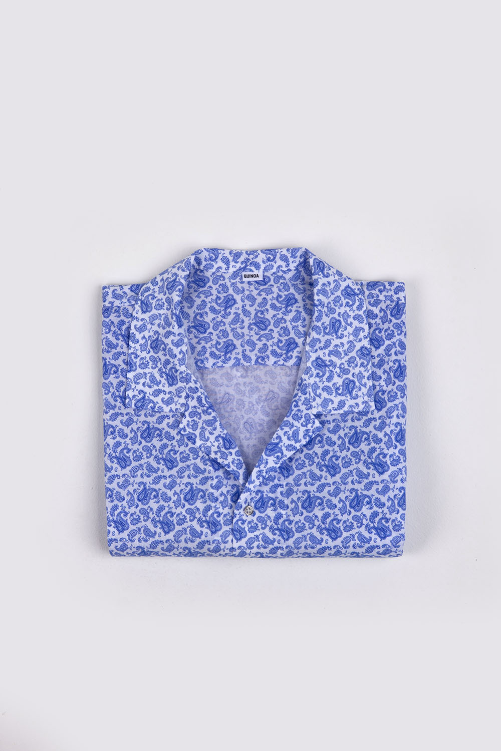 quinoa pattern shirts - blue