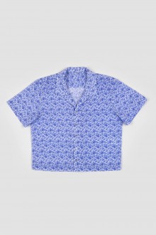 quinoa pattern shirts - blue