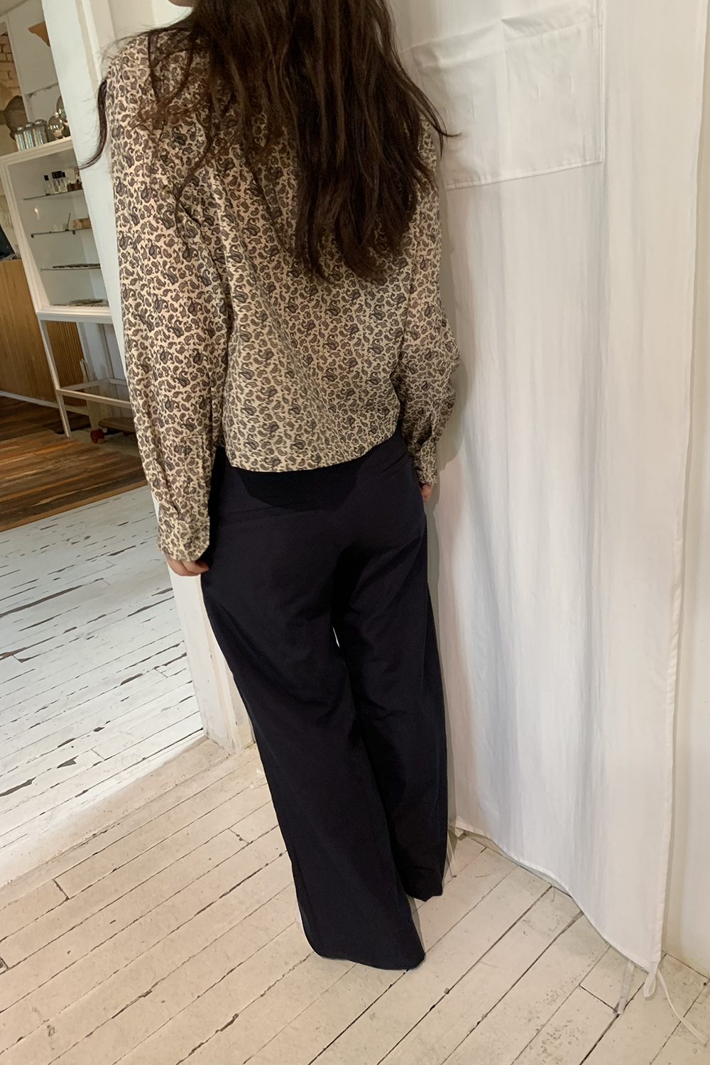 quinoa pattern shirts - beige
