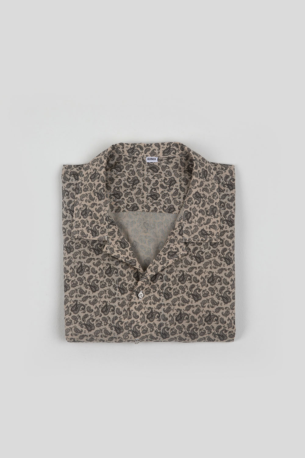 quinoa pattern shirts - beige