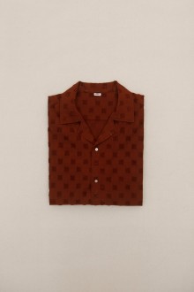 quinoa weaving shirts - brown