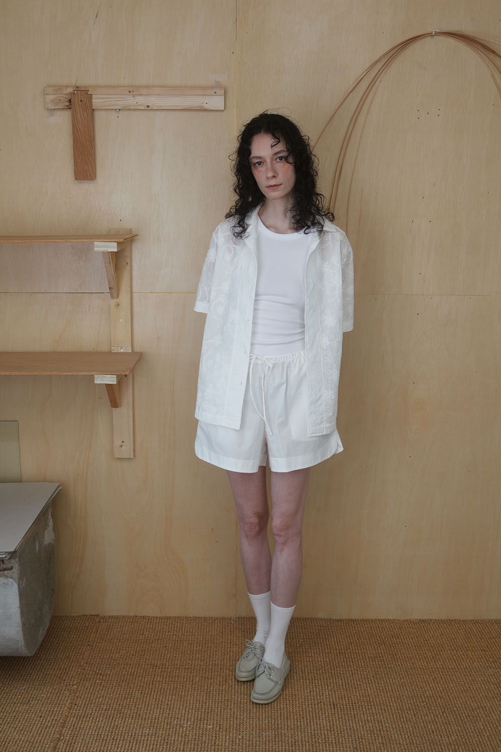 quinoa woven shirts - ivy