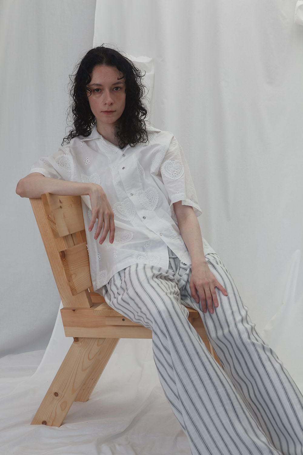 quinoa woven shirts - heart