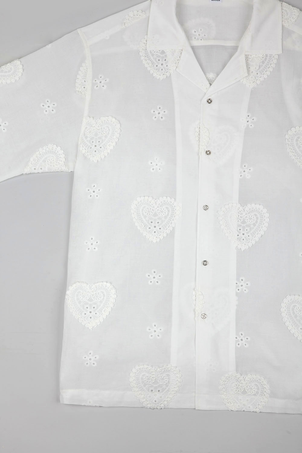 quinoa woven shirts - heart