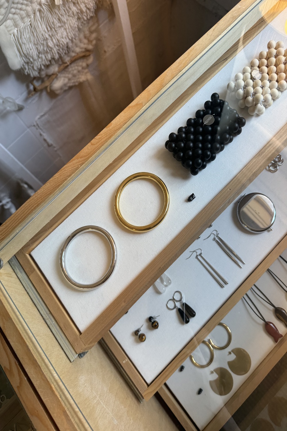 hand bangle -  silver