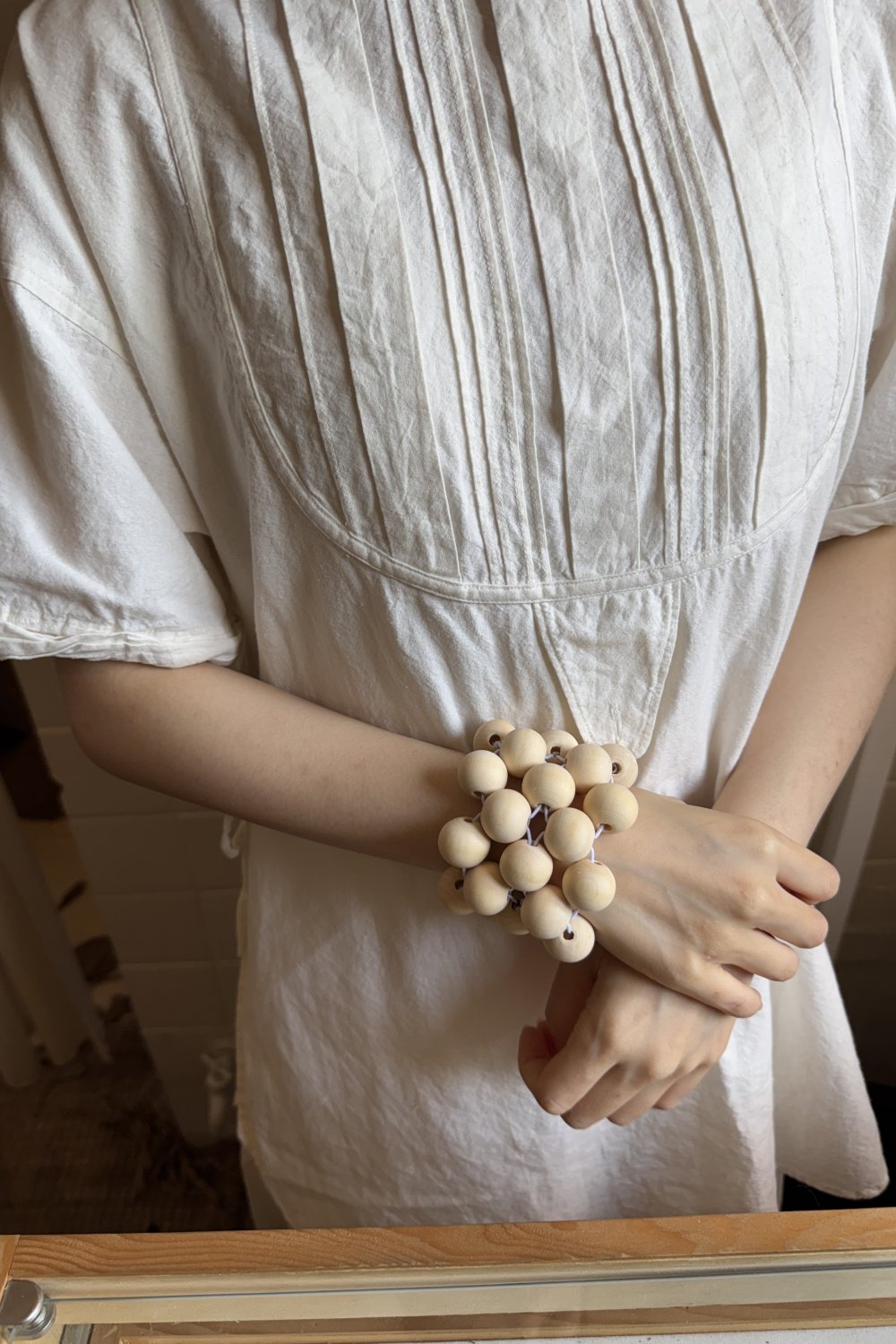 beads bangle - bold