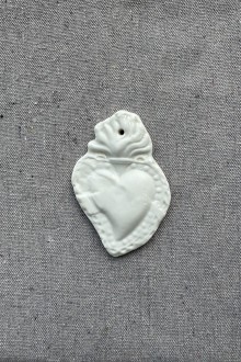 ceramic wall ornament - hearts s