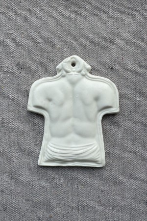 ceramic wall ornament - back