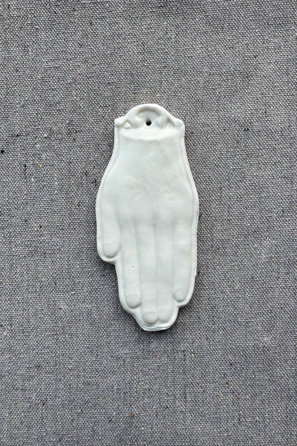 ceramic wall ornament - hand