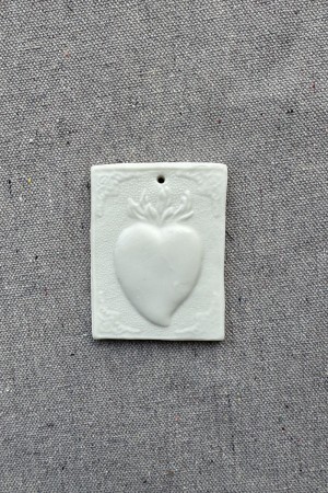 ceramic wall ornament - sq fruit