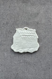 ceramic wall ornament - house