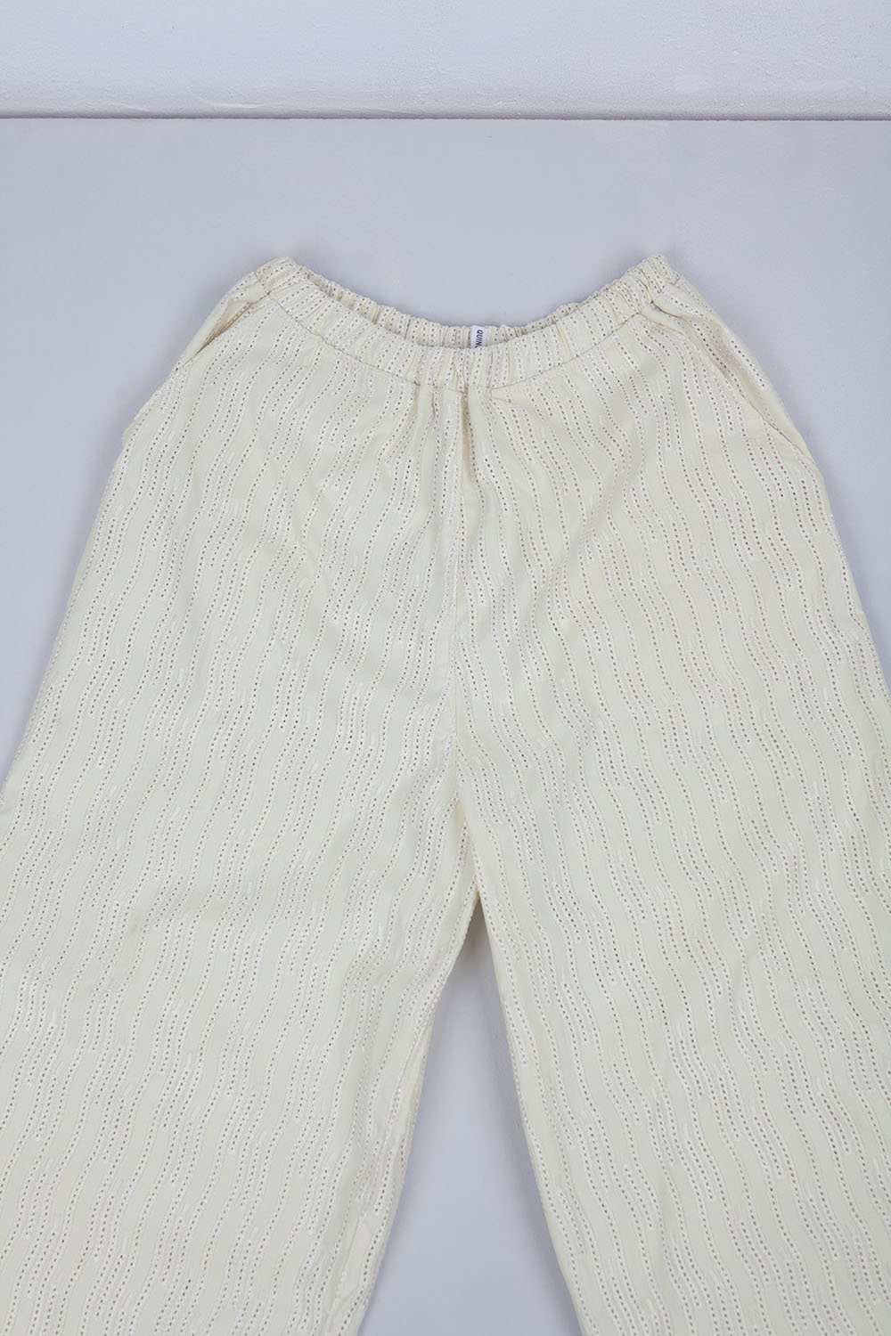 swirl pants - lime