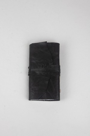leather scroll book - long