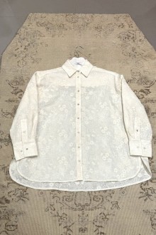 quinoa woven shirts - ecru